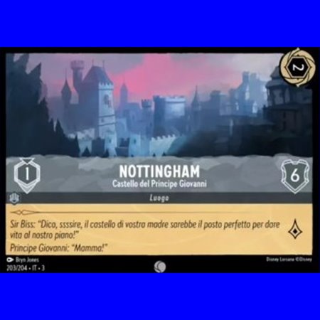 3INK 203 - Nottingham - Prince John's Castle