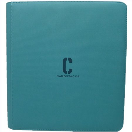 Cardstacks - 9 Pocket Toploader Binder Teal (216)