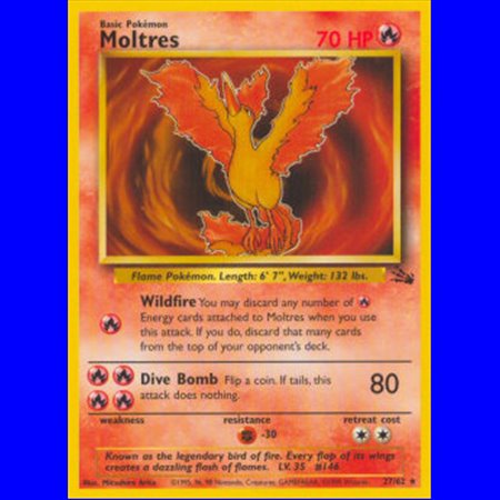 FO 027 - Moltres - 1st Edition