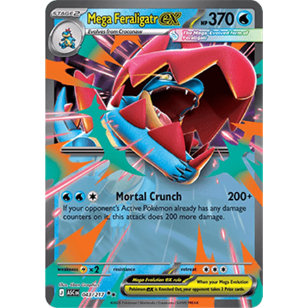ASC 043 - Mega Feraligatr ex