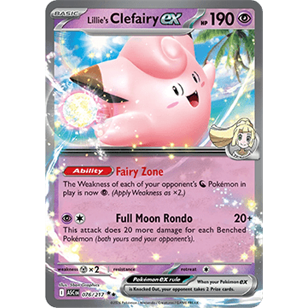 ASC 076 - Lillie's Clefairy ex