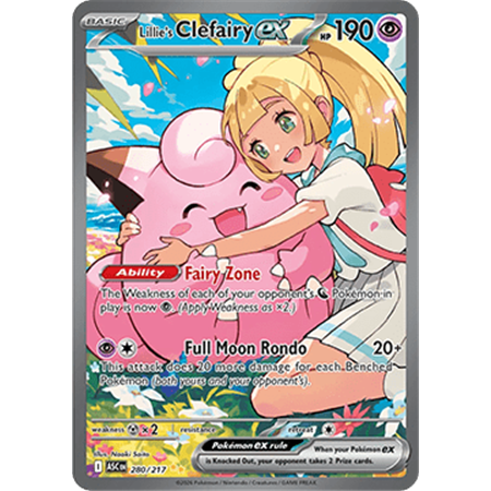 ASC 280 - Lillie's Clefairy ex