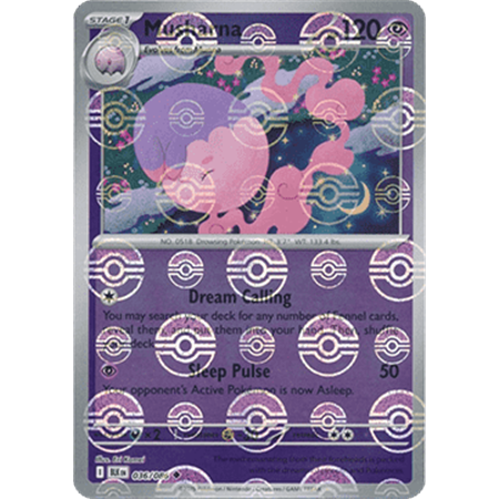 BLK 036 - Musharna - PokeBall