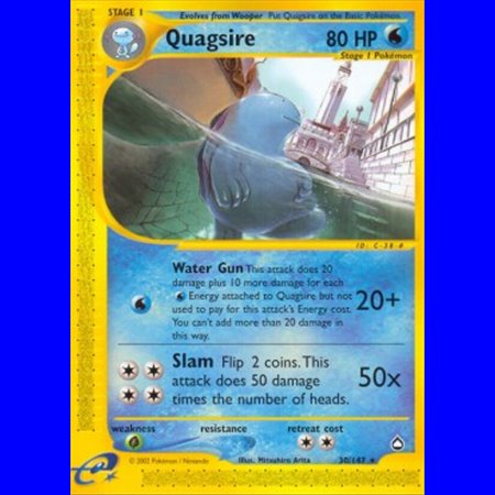 AQ 030 - Quagsire - Reverse Holo