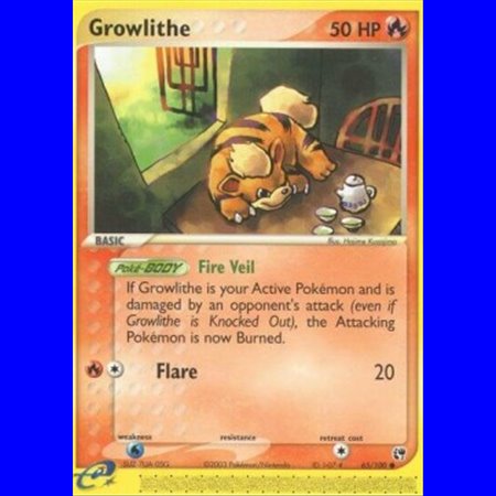 SS 065 - Growlithe - Reverse Holo