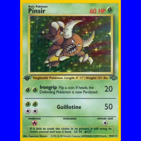 JU 009 - Pinsir - No Set Symbol