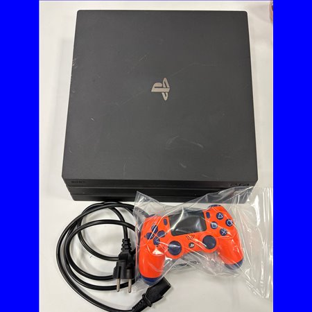 Playstation 4 Console Pro 1TB incl Oranje Controller