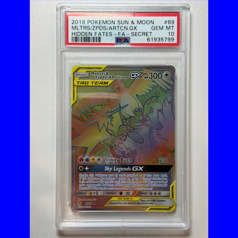PSA - HIF 069 - Moltres & Zapdos & Articuno GX (10)