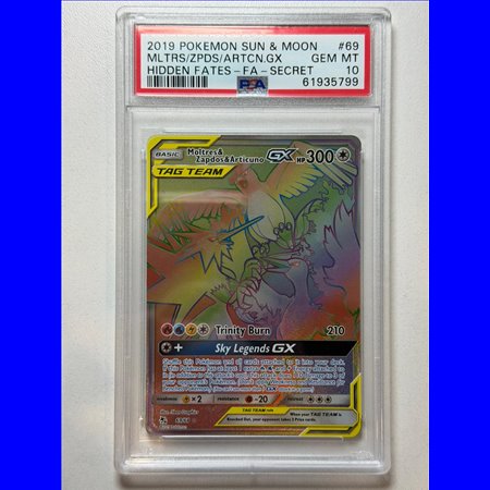 PSA - HIF 069 - Moltres & Zapdos & Articuno GX (10)