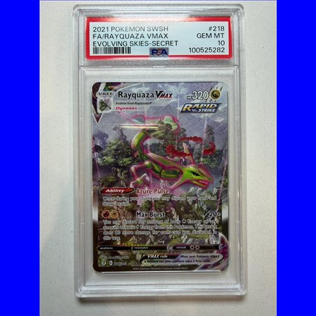PSA - EVS 218 - Rayquaza VMAX (10)