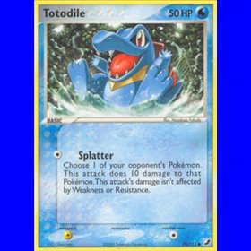 UF 078 - Totodile - Reverse Holo
