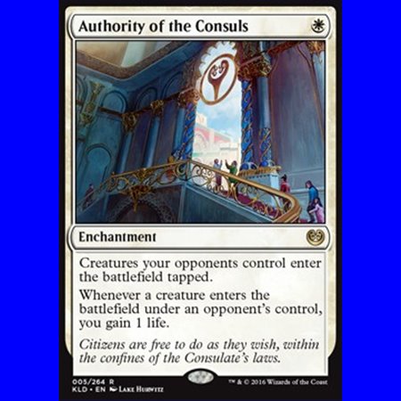 KLD 005 - Authority of the Consuls