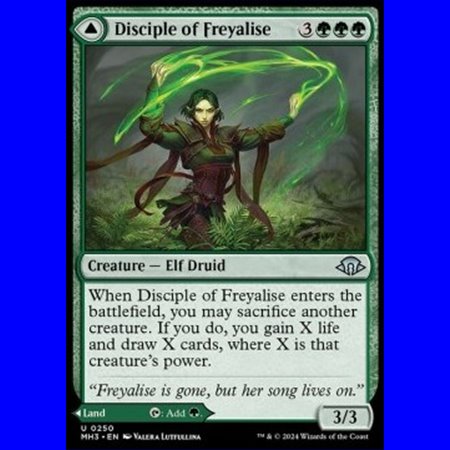 MH3 250 - Disciple of Freyalise // Garden of Freyalise