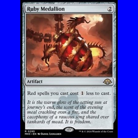 MH3 295 - Ruby Medallion