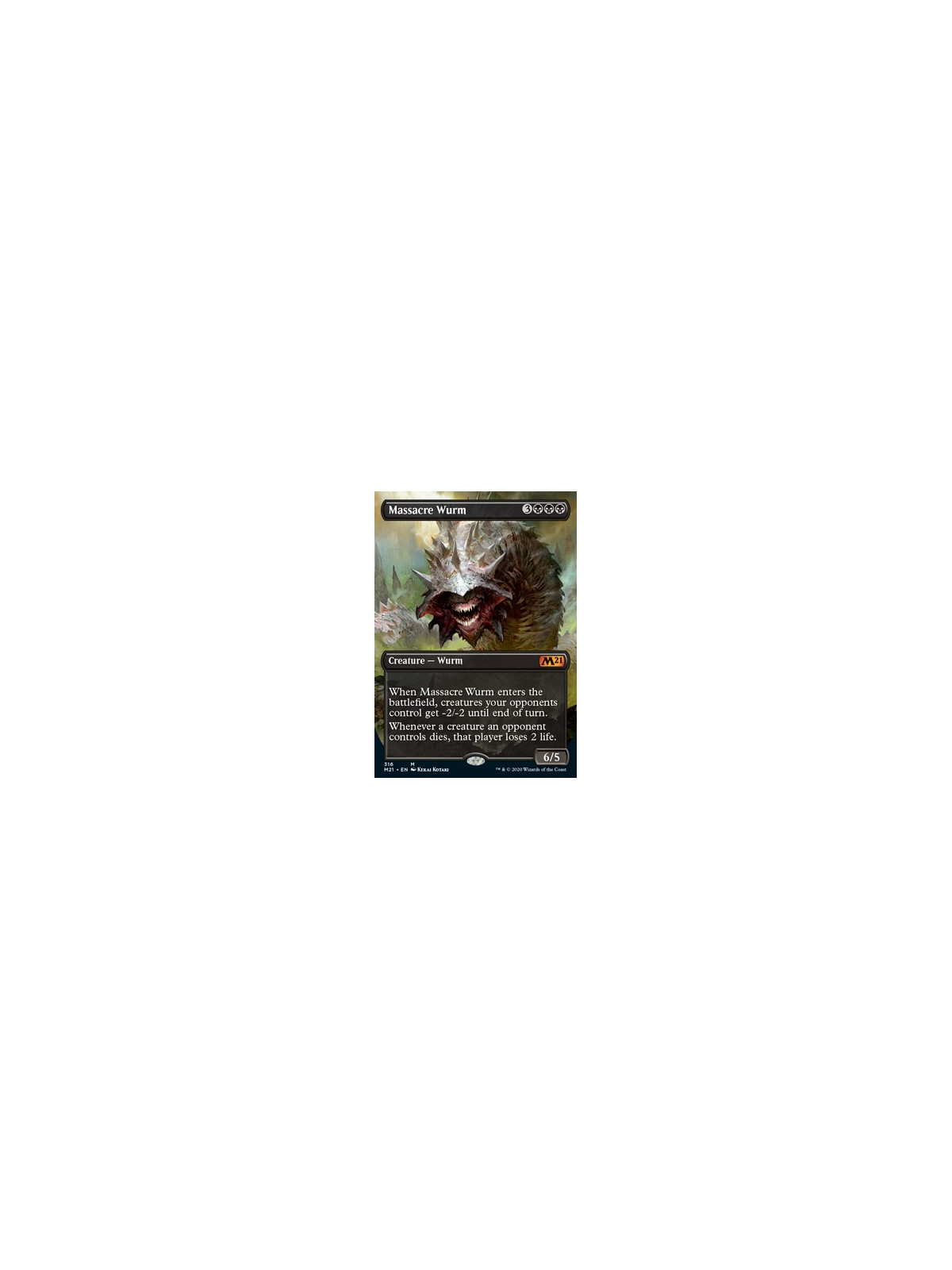 M21 316 - Massacre Wurm