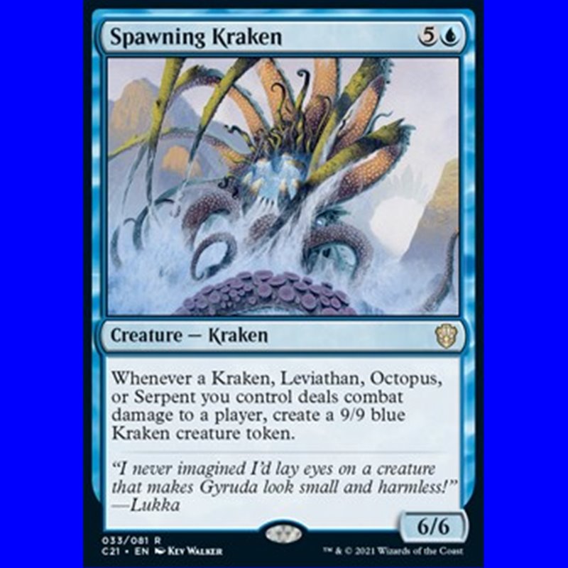 C21 033 - Spawning Kraken