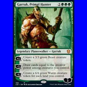 C21 190 - Garruk, Primal Hunter