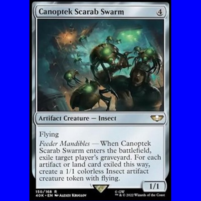 40K 150 - Canoptek Scarab Swarm
