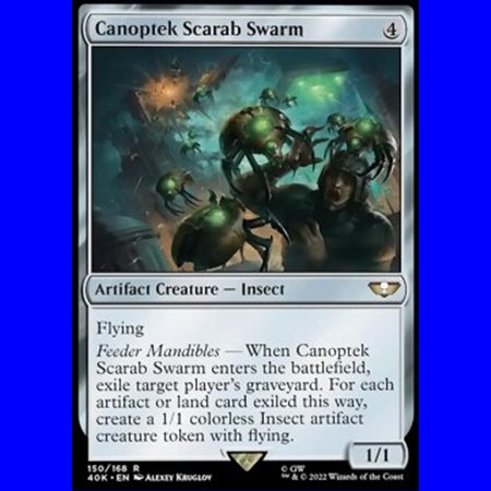 40K 150 - Canoptek Scarab Swarm