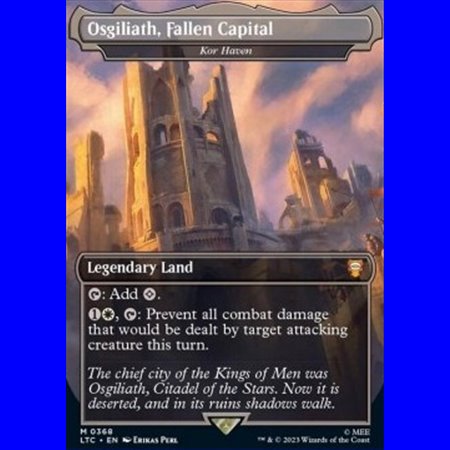 LTC 368 - Kor Haven - Osgiliath, Fallen Capital - Foil