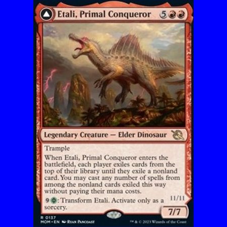 MOM 137 - Etali, Primal Conqueror // Etali, Primal Sickness