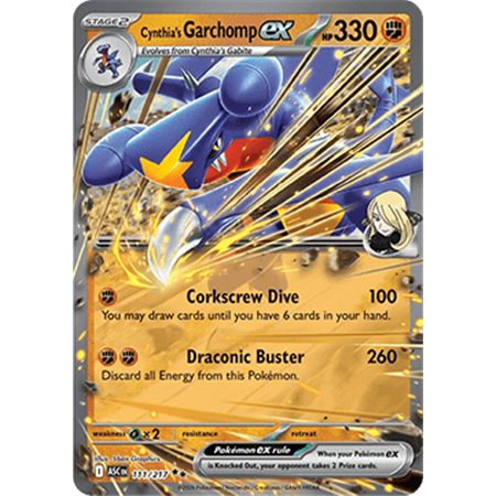 ASC 111 - Cynthia's Garchomp ex