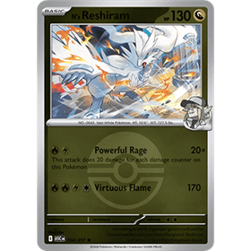 ASC 154 - N's Reshiram - PokeBall