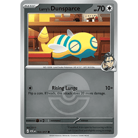 ASC 163 - Larry's Dunsparce - PokeBall