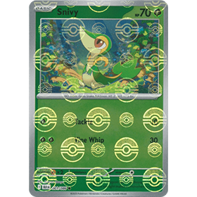 BLK 001 - Snivy - PokeBall