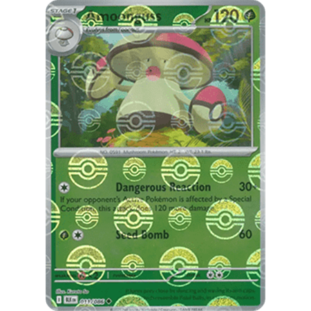 BLK 011 - Amoonguss - PokeBall