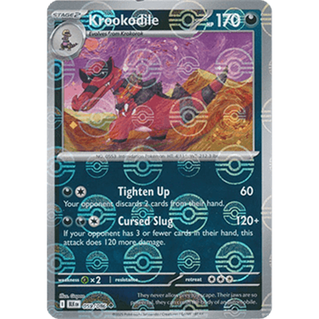 BLK 059 - Krookodile - PokeBall