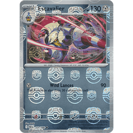 BLK 060 - Escavalier - MasterBall