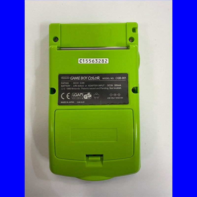 Gameboy Color Kiwi