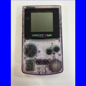 Gameboy Color Transparant Paars (zonder klepje)