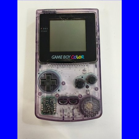 Gameboy Color Transparant Paars (zonder klepje)
