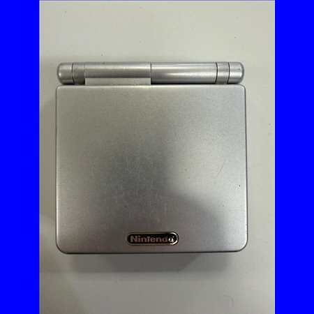 Gameboy Advance SP Silver incl. Oplader