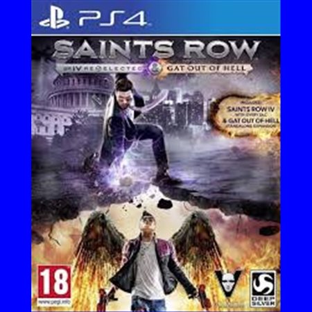 Saints Row IV Re-Elected & Gat Out of Hell: First Edition - PS4