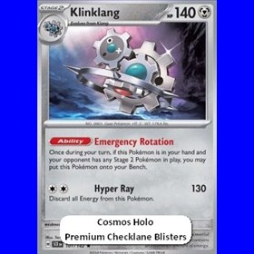 SCR 101 - Klinklang - Cosmos Holo