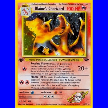 GC 002 - Blaine's Charizard
