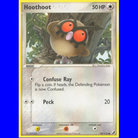 UF 059 - Hoothoot - Reverse Holo