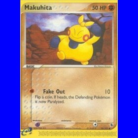RS 058 - Makuhita - Reverse Holo