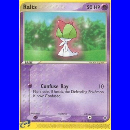 RS 066 - Ralts - Reverse Holo