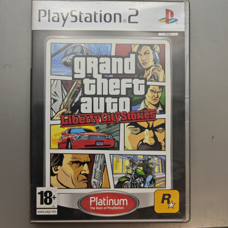 Grand Theft Auto Liberty City Stories (Platinum) - PS2