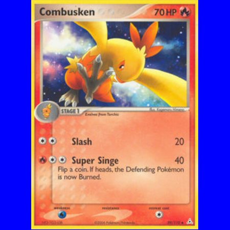 HP 039 - Combusken - Reverse Holo