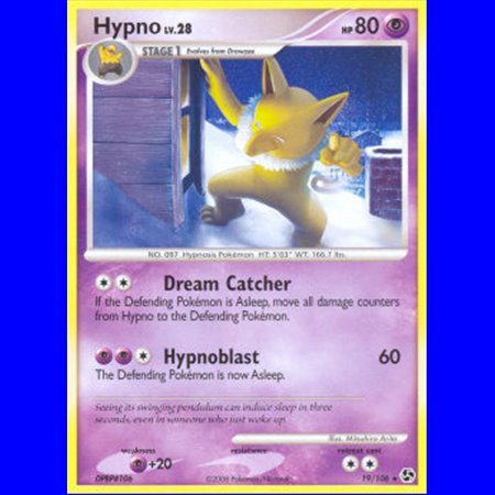GE 017 - Hypno Lv.28 - Reverse Holo