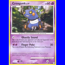 MT 078 - Croagunk Lv.17 - Reverse Holo