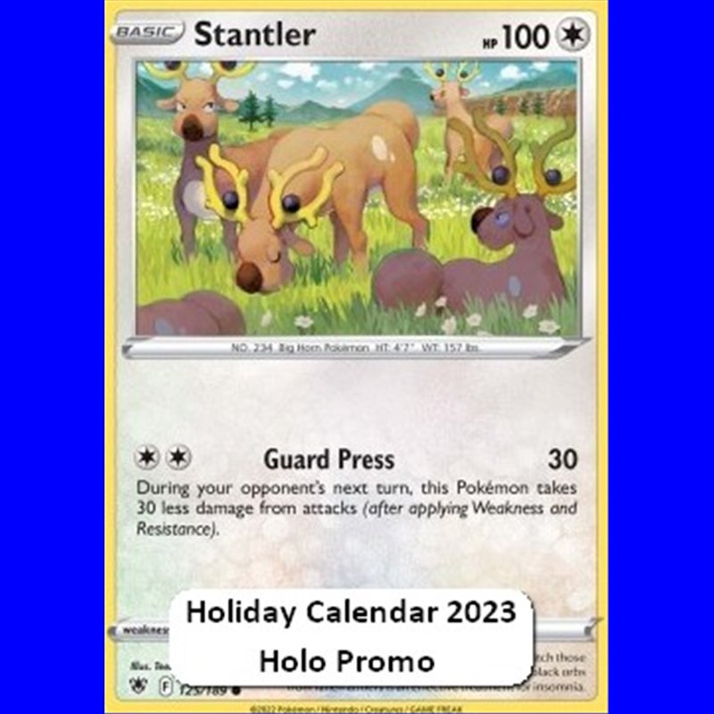 ASR 125 - Stantler - Snow Stamp - Sealed