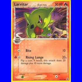 DS 073 - Larvitar Delta Species - Reverse Holo