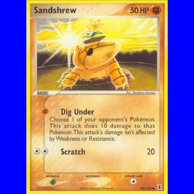 DS 082 - Sandshrew - Reverse Holo