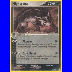 PK 018 - Mightyena - Reverse Holo